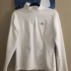 North Face Quarter Zip Fleece Pullover